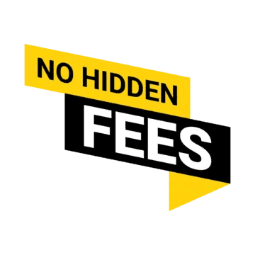 no hidden fees